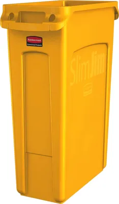 Produktbild von Rubbermaid Abfallbehälter Slim Jim mit Lüftungskanälen