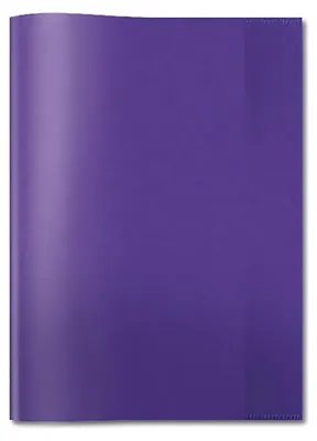 Image de Protège-cahier HERMA PP A4 transparent-violet résistant lavable