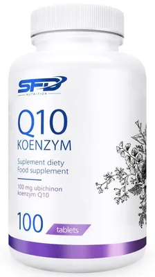 Produktbild von SFD Koenzym Q10 100 mg – 100 Tabletten | Q10 Supplement