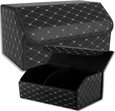 Produktbild von EDIBAZZAR | Eleganter faltbarer Kofferraum-Organizer 55x30x30 cm