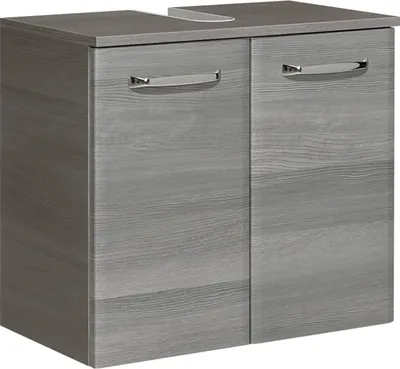 Zdjęcie produktu dla Waschbeckenunterschrank >Abelica I< in Graphit Struktur - 60x53x33 (BxHxT)