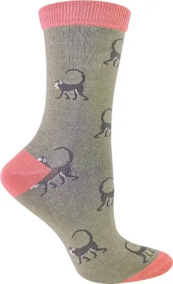 Produktbild von MISS SPARROW - Damen Socken mit Tieremotiv | Lustige Bambus Tiersocken Bunt