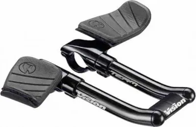 Image de Guidon aéro Vision Team Mini Tt Clip On Noir,Violet 170 mm Noir,Violet 170 mm