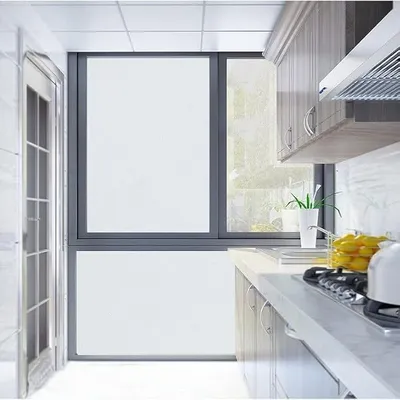 Obrázok produktu pre Samolepiaca okenná fólia 44x200 cm ochrana súkromia anti-UV PVC