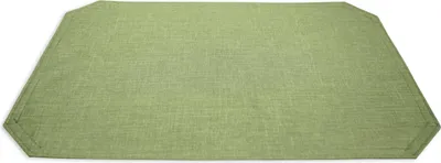 Produktbild von Tischset grün hell 35x50 cm Leinenoptik Stoff Platzset beschichtet