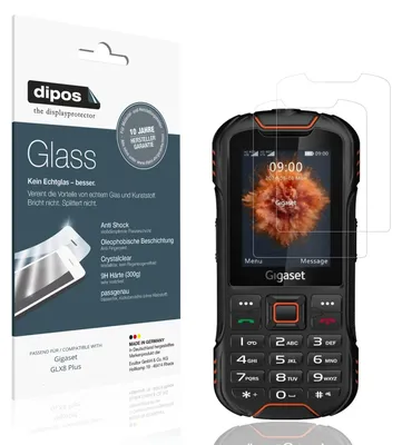 Zdjęcie produktu dla 2x dipos GlassCC Gigaset GLX8 Plus