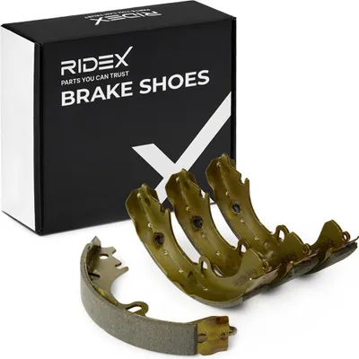 Produktbild von RIDEX Bremsbackensatz Trommelbremse Hinten für TOYOTA COROLLA (ZZE12, NDE12, ZDE12) 70B0076