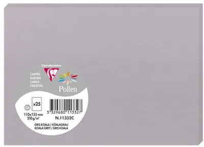 Produktbild von Clairefontaine Karte C6 Pollen 210g koalagr