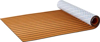 Produktbild von SucceBuy Bootsbodenbelag, EVA-Schaum-Bootsdeck 94,5" x 35,4", rutschfester selbstklebender Bodenbelag, 23,2 Quadratfuß Marineteppich für Boote, Yachten, Pontons, Kajakdecks