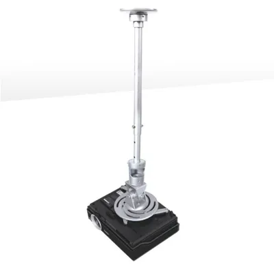 Productafbeelding van Eaxus projectorbeugel met telescopische stang voor montage aan plafond en muur
