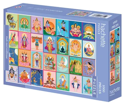 Obrázek produktu pro Puzzle 1000 dílků Hachette Indie Merveilleuse