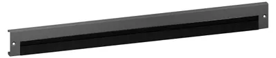 Produktbild von Rittal VX - Rack-Endpaneel mit Bürstenstreifen - Blechstahl - Bodenmontage - RAL 9005 (Packung mit 2 Stück)