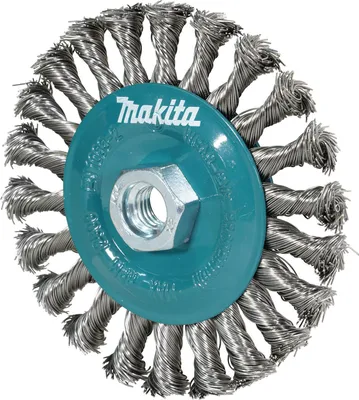 Produktbild von Makita Rundbürste gezopft 125xM14 INOX - D-77540