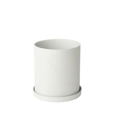 Produktbild von Blomus Kräutertopf L Nona White, Blumentopf, Porzellan, 13.5 cm, 66520