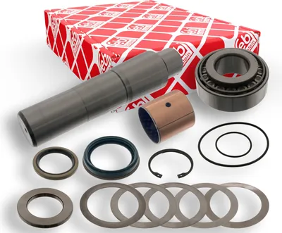 Produktbild von FEBI BILSTEIN Reparatursatz Achsschenkelbolzen 09937 für SCANIA 3 - series 3mm 223mm 85mm 40mm 55mm 4,666kg