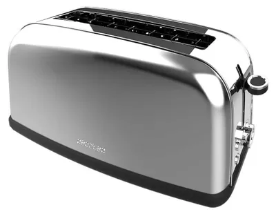 Produktbild von Cecotec Toastin' time 1100, 2 Scheibe(n), Edelstahl, Edelstahl, Tasten, Niveau, Drehregler, 850 W, 220 - 240 V