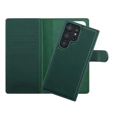Immagine prodotto di Selencia Olyn Libreria rimovibile con MagSafe per Samsung Galaxy S24 Ultra - Verde