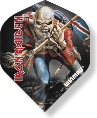 Produktbild von Winmau 8136, Dartflug, Gemischte Farben, Erwachsener, Iron Maiden, 5 Stück(e)