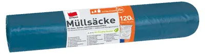 Produktbild von Quickpack Müllsackrolle starke Müllsäcke für den Alltag 10x120L