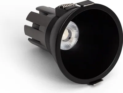 Produktbild von LED Downlight Einbaustrahler 5-7W Konisch Areni Schnitt Ø 75 mm 2700K Schwarz Warmweiß 5 W