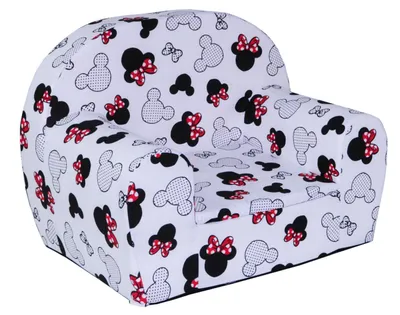 Produktbild von Detské kreslo MINNIE MICE - biele