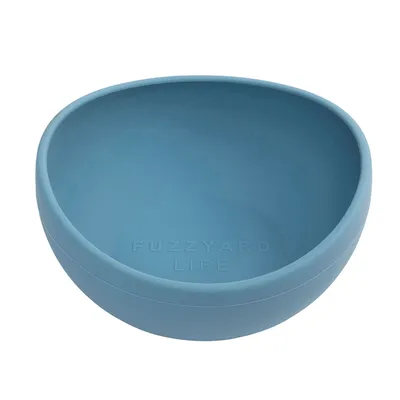 Produktbild von 860 ml blau - FuzzYard LIFE Wassernapf oder Futternapf Silikon Napf
