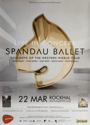 Zdjęcie produktu dla Spandau Ballet – Soulboys of The Western World – PLAKAT – 70 x 100 cm