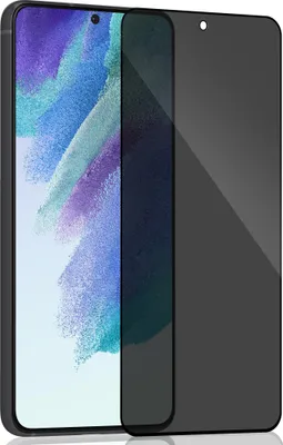 Produktbild von 1-Pack Samsung S21 FE Displayschutzfolie Privacy - Gehärtetes Glas 9H - Super Qualität 3D