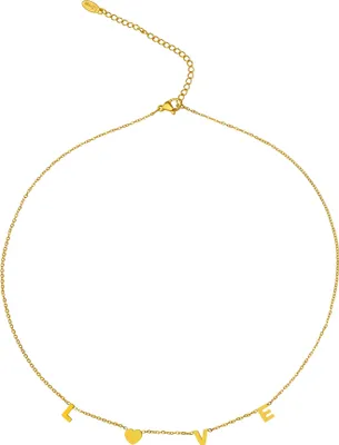 Produktbild von LOVE-Choker Halskette Modeschmuck aus Edelstahl |