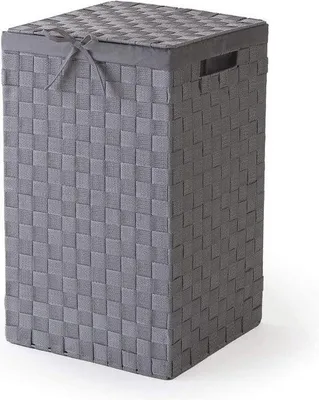 Obrázok produktu pre Košík na prádlo Famanu s vekom – praktické rúčky – farba: taupe