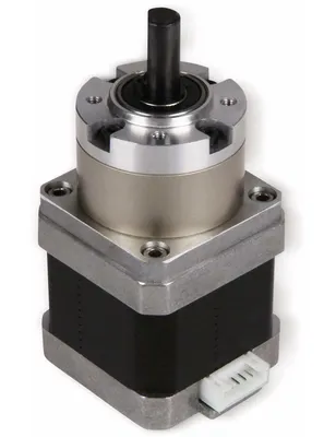 Produktbild von Joy-iT NEMA17-05GM, Wechselstrommotor (AC), Schrittmotor, 5.2:1, 200 Schritte, 0,36°, 1,68 Nm