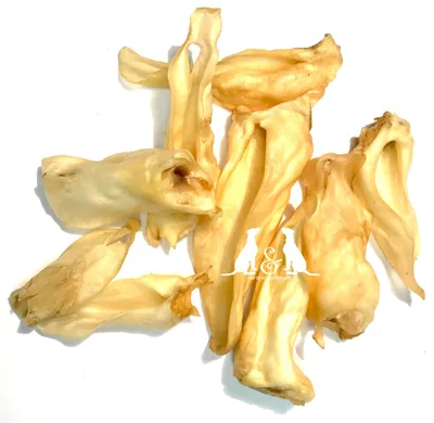 Produktbild von CHENY&FRIENDS Ziegenohren - natürlicher, leckerer, hypoallergener Kauspass für Hunde, 100g
