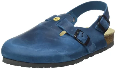 Zdjęcie produktu dla Antystatyczne buty Weeger-ESD z paskiem na pięcie, kolor oceanowy, rozmiar 45