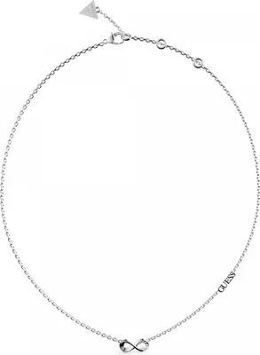 Zdjęcie produktu dla Naszyjnik damski srebrny Guess nieskończoność 45cm