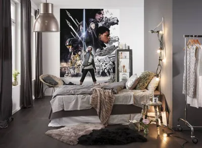 Zdjęcie produktu dla Fototapeta ścienna Komar "Star Wars - Balance", kolorowa, 184 x 254 cm