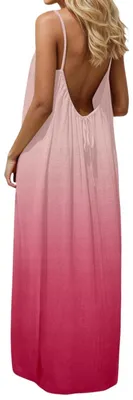 Imagen del producto de Elzusha: Vestido de verano moderno para mujer con estampado floral