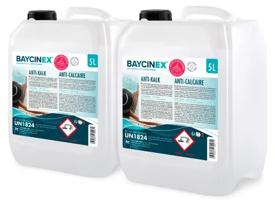 Produktbild von 2 x 5 L BAYCINEX® Anti-Kalk für Pools