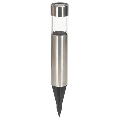 Produktbild von Aigostar Solar LED-Leuchten für den Außenbereich Garten, Solarleuchten für den Garten, IP44 Kaltlicht 6500K Edelstahl Solarlampen