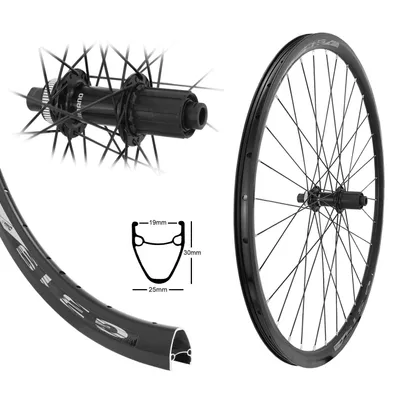 Produktbild von Bärwinkels Hinterrad 28 Zoll Gravel Disc 19-622 Shimano RS470 Steckachse 12x142 Centerlock