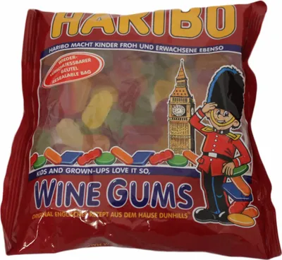 Produktbild von Haribo Wine Gums wiederverschließbar (500g Beutel)