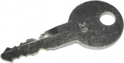 Produktbild von XLC Ersatzschlüssel Nr 16 für Heckträger Azura Xtra, silber