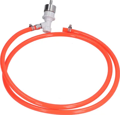Zdjęcie produktu dla 1.7M Ball Lock Beer Line z nasadką do karbonatyzacji 5/16 cala Akcesoria do beczek piwa do domowego systemu warzenia piwa