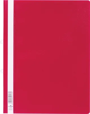 Produktbild von DURABLE Sichthefter mit Abheftschieber A4+, 258003 rot