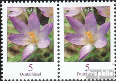 Produktbild von Briefmarken BRD (BR.Deutschland) 2005 Mi 2480A wP waagerechtes Paar (kompl.Ausg.) postfrisch Blumen