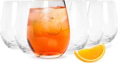 Produktbild von 6 Trinkgläser 570ml Wassergläser Saftgläser Longdrinkgläser Cocktailgläser