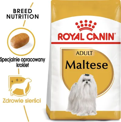 Zdjęcie produktu dla Royal Canin Maltese Adult, Dorosły, Maltańczyk, XS (<4 kg), Kukurydza, Drób, 1,5 kg