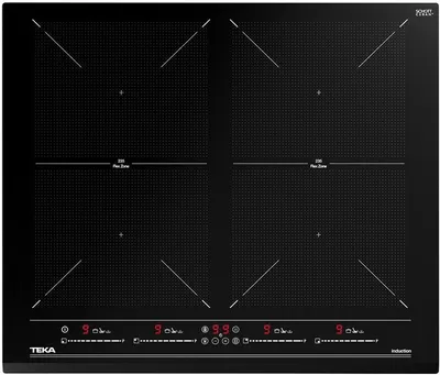 Image de Table de cuisson à induction 60cm 4 feux 8800w noir - Teka - IZF64600 - maestro