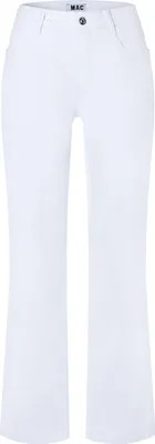 Produktbild von - MAC JEANS - LAURA, Authentic High Stretch Gabardine - Flared Fit - 5225-00-0423L-010 - weiß Größe 38/32