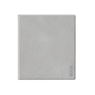 A light gray protective case for an e-reader or tablet, with the brand name 'BOOX' subtly embossed on the bottom right corner.