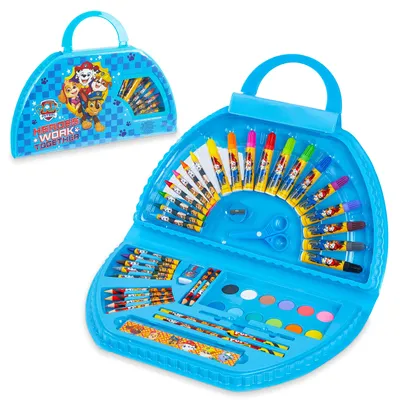 Produktbild von PAW PATROL Malkoffer, Malset für Kinder (Blau)